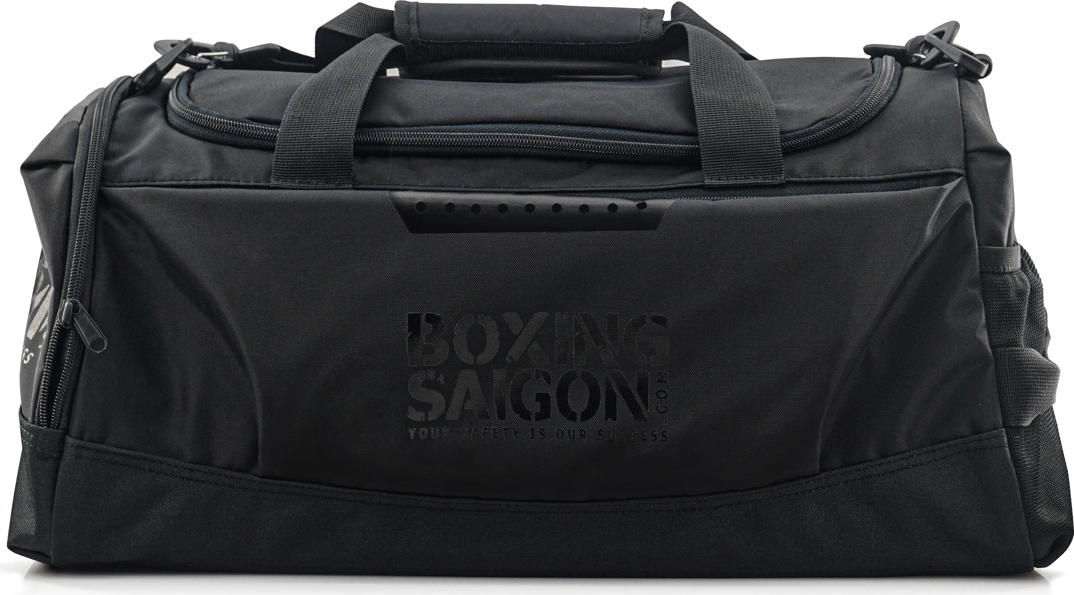 Túi trống tập gym, đựng găng Boxing Saigon - Đen