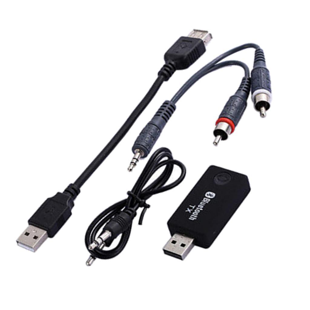 Bluetooth4.1 Music Transmitter 3.5mm Stereo Audio Adapter USB Dongle