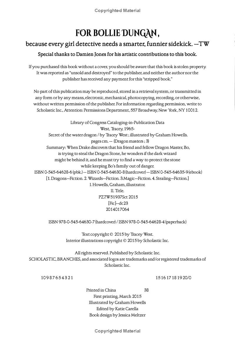 Sách ngoại văn: Dragon Masters Secret of the Water Dragon