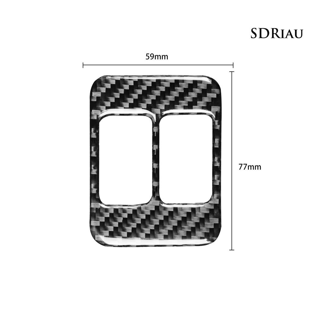 Miếng Dán Sợi Carbon Chống Trầy Cho Bảng Điều Khiển Xe Hơi Subaru Brz 17-19