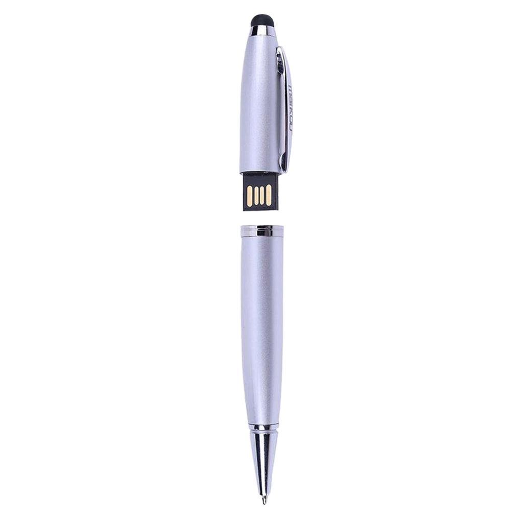 2 Pieces USB 3-in-1 Multi-functional Pen U-Disk Memory Pen 16G+8G