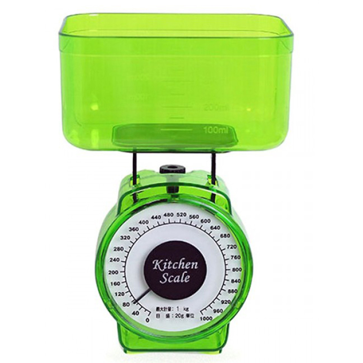 Cân thực phẩm mini kitchen scale nhà bếp 1kg- Màu Ngẫu Nhiên