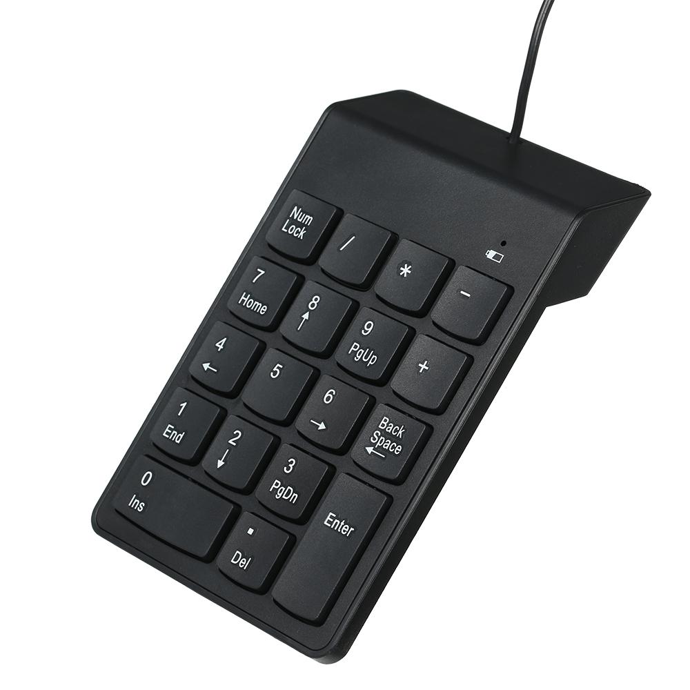 Bàn phím số nhỏ USB không thấm nước,ít tiếng ồn