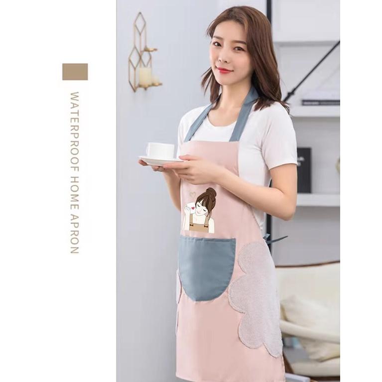 Bộ 2 tạp dề Chống Nước Tươi Mới và Trang Nhã
