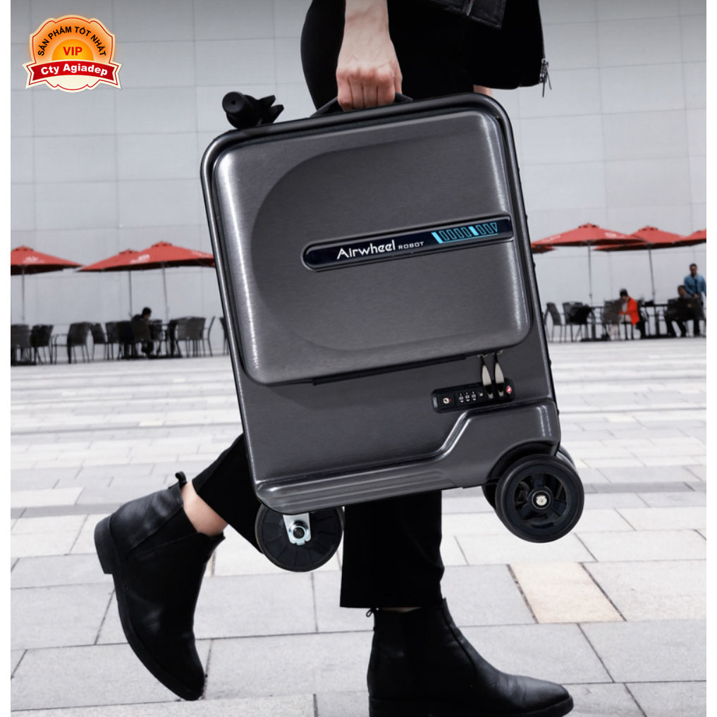 Vali điện Airwheel USA lái được giới của showbiz nhà giàu thông minh