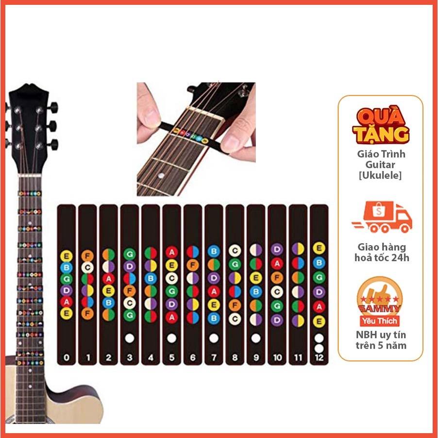 Guitar Note sticker - Miếng dán đánh dấu vị trí nốt nhạc trên đàn guitar note decal