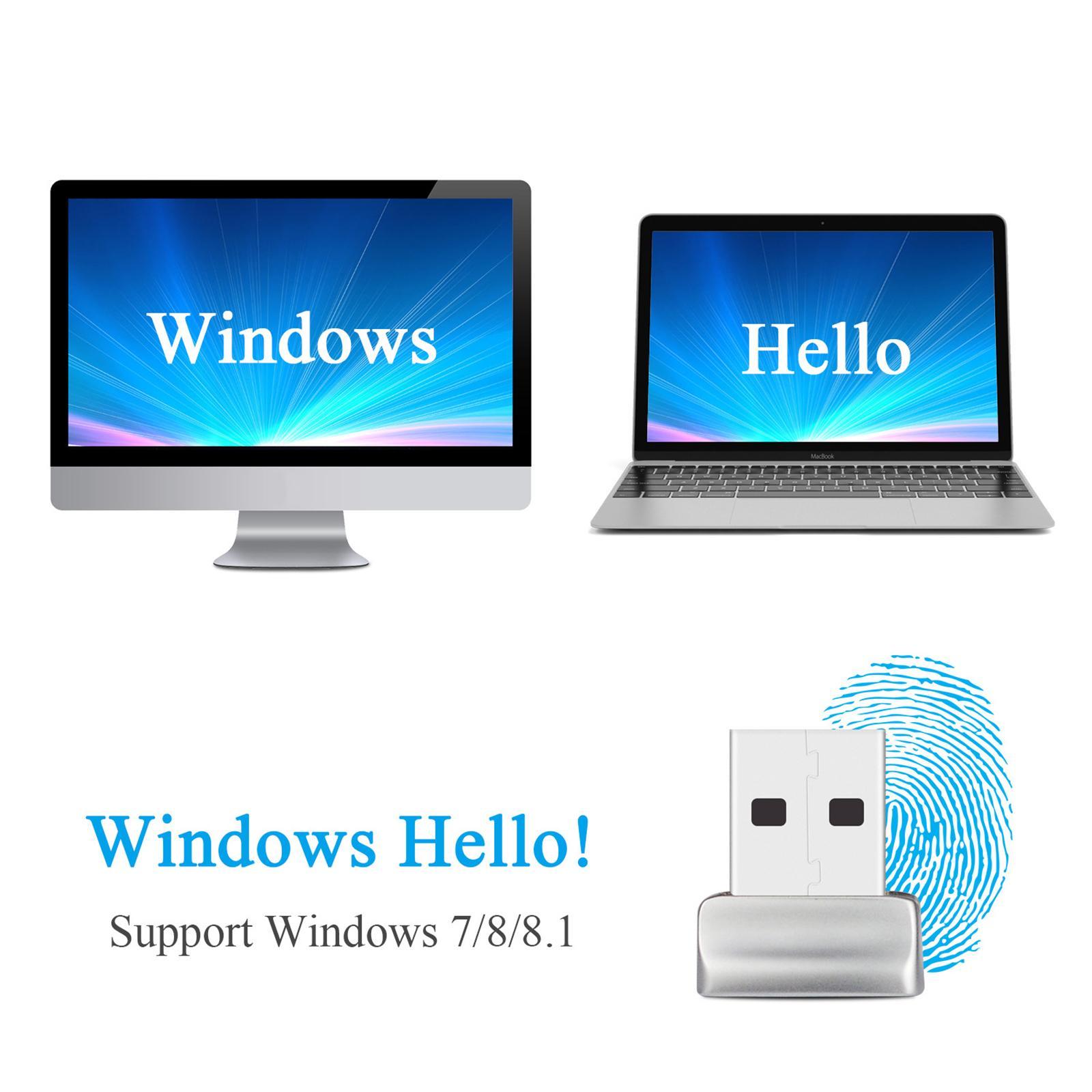 USB Fingerprint Reader Identification Sign- Speedy Matching