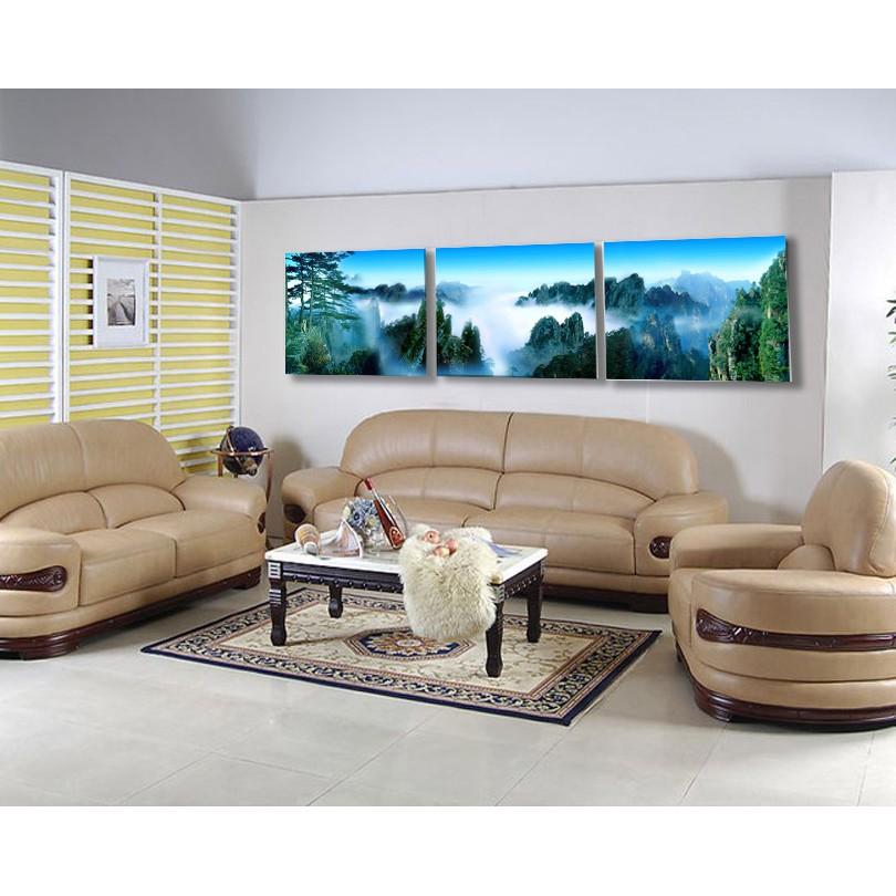 -Tranh treo tường-tranh bộ ghép, tranh bộ 3 bằng gỗ MDF