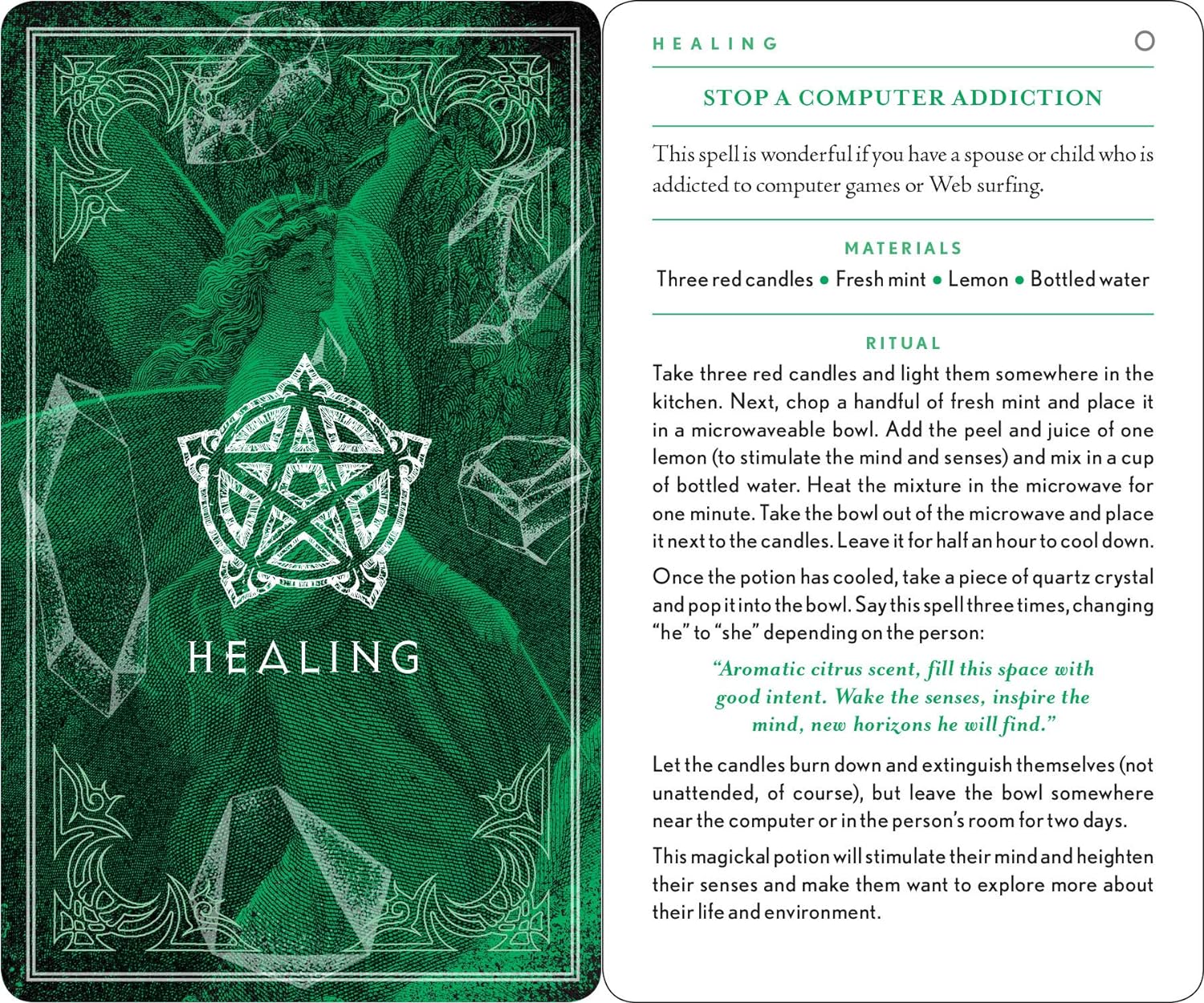 Wiccapedia Spell Deck