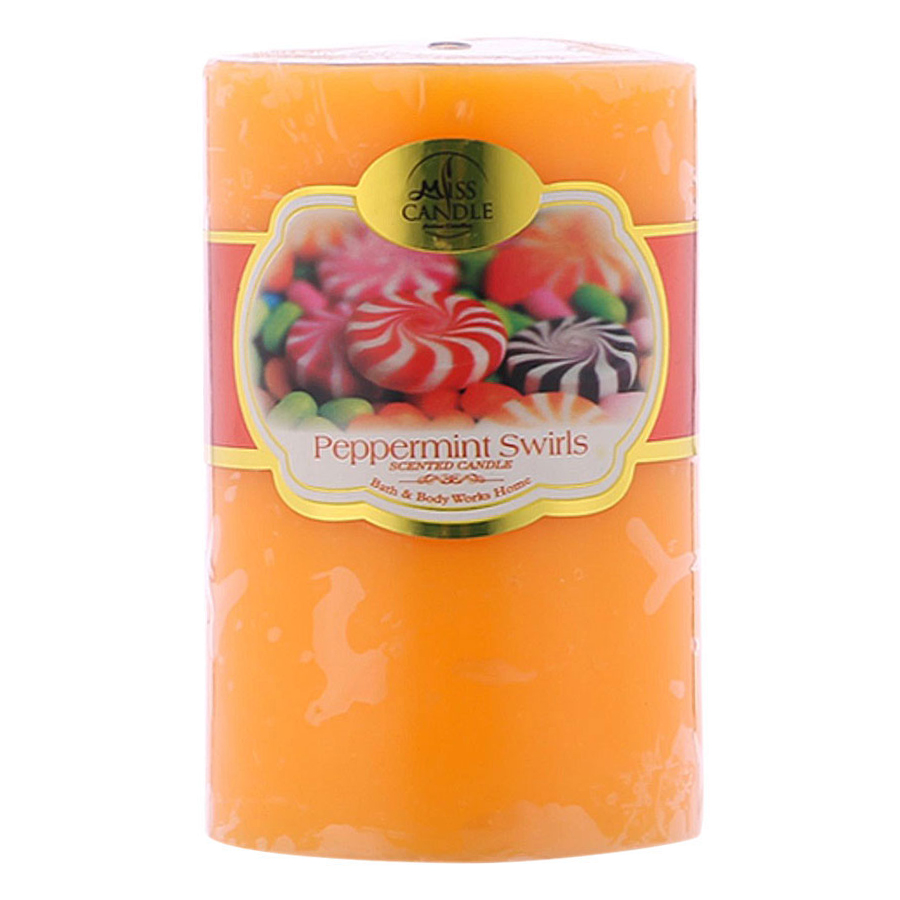 Nến Thơm Trụ Tròn D5H8 Miss Candle FTRAMART NQM0819