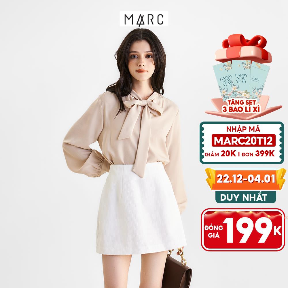 Quần váy skort nữ MARC FASHION dáng chữ A đơn giản CBHH043222