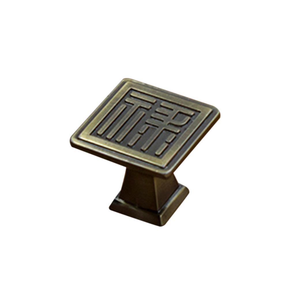 Vintage Single Hole Pull Handles Cabinet Drawer Cupboard Knobs