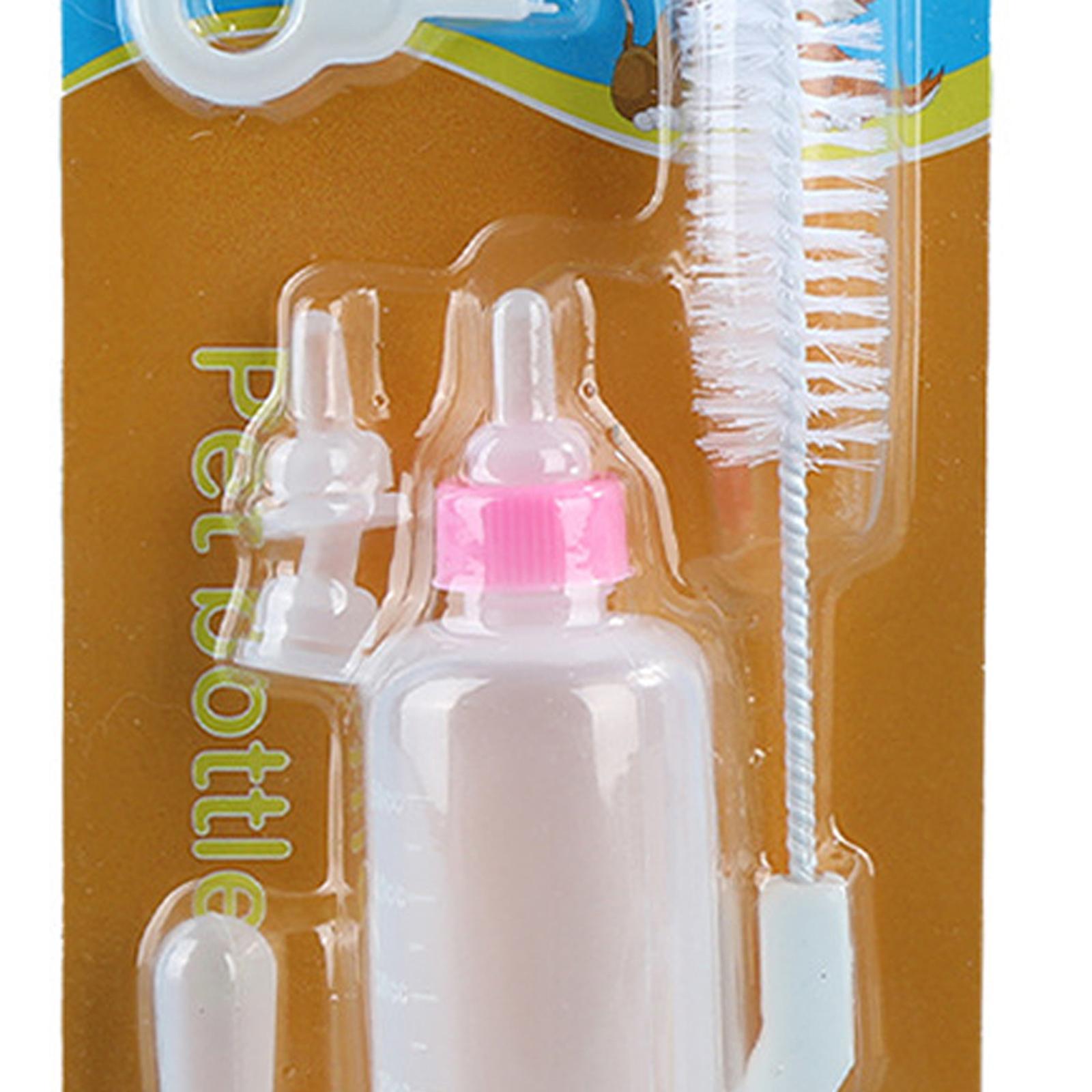 Pet Feeder Bottle Kit Nursing Milk Bottle Professional Feeder Bottle for Drinking