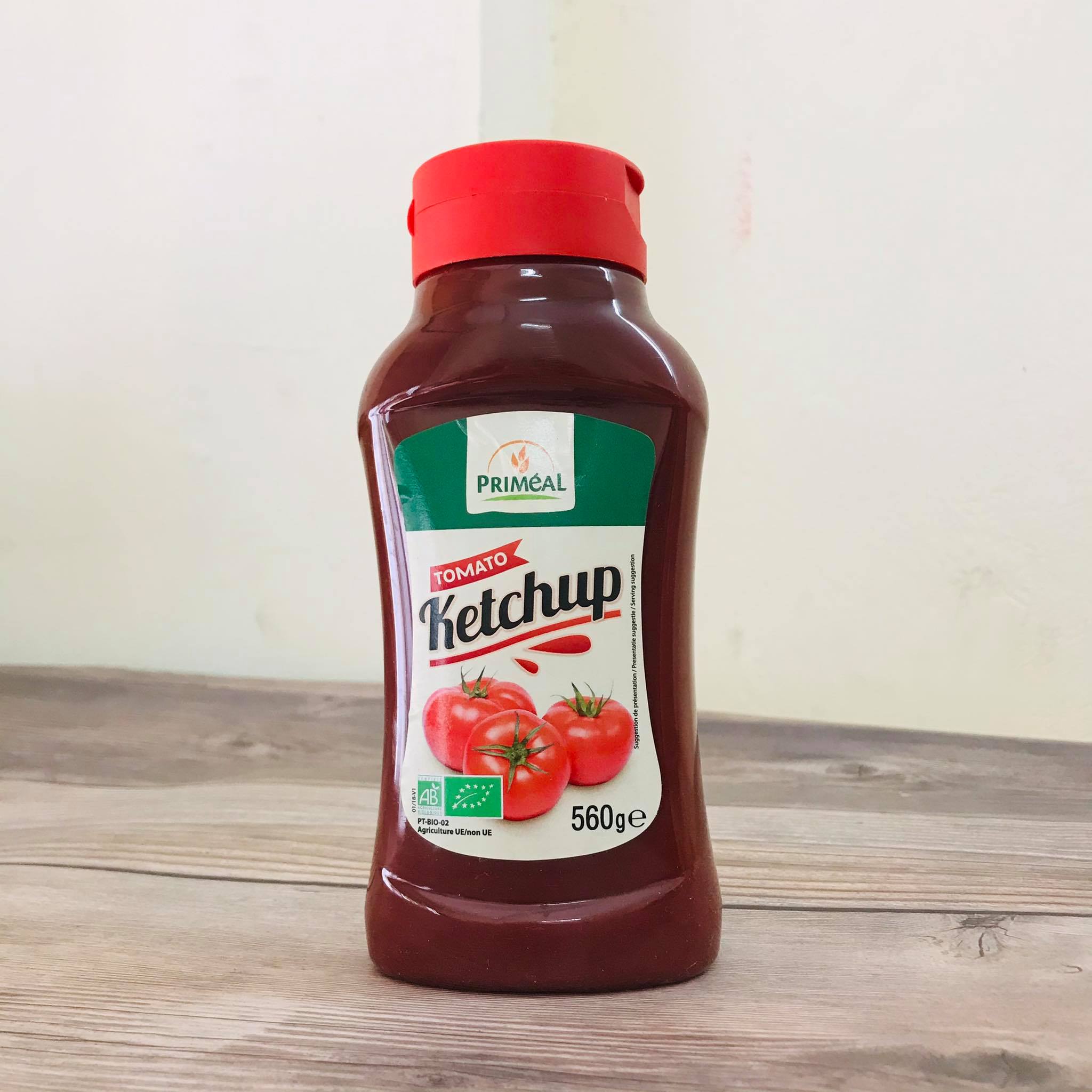 Ketchup Hữu Cơ Primeal 560g