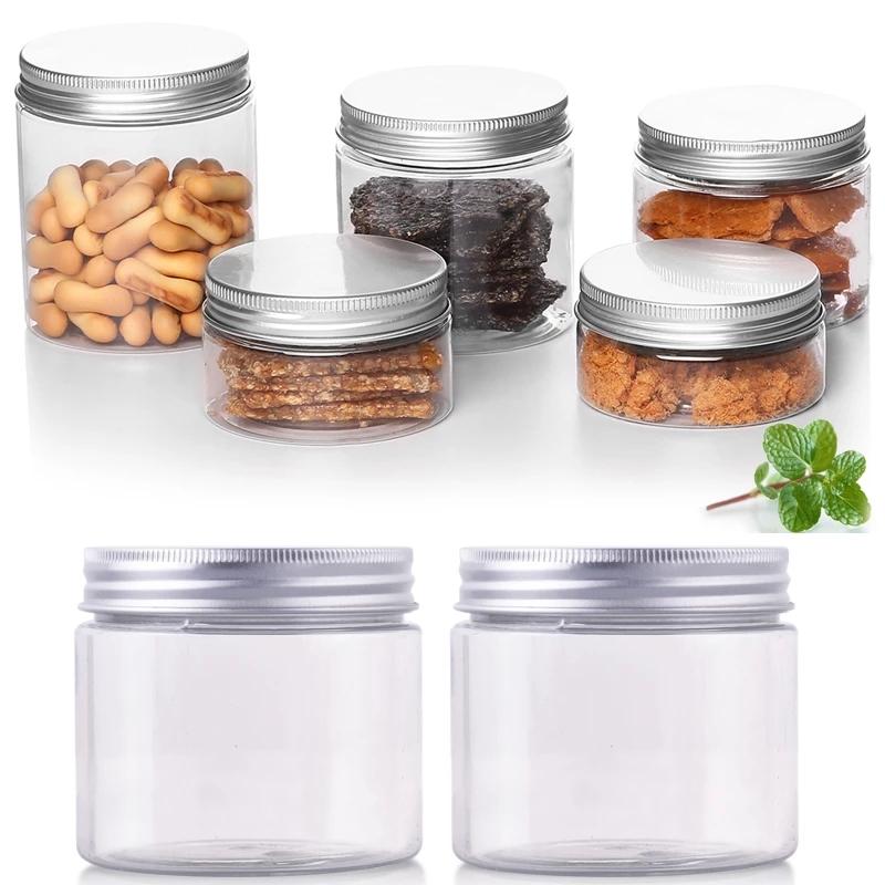 Bình nhựa rỗng trong suốt cao cấp có nắp đậy dung tích 30ml/50ml/100ml/120ml