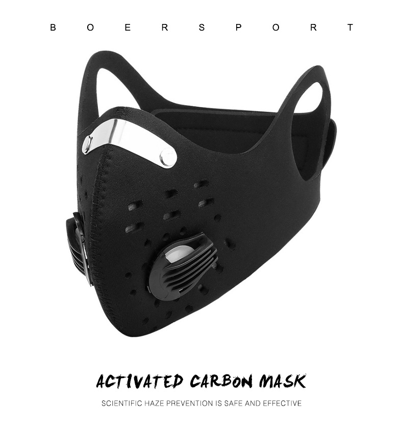 Khẩu trang thể thao lõi lọc than hoạt tính AOLIKES A-2200 Activated Carbon Dustproof Mask