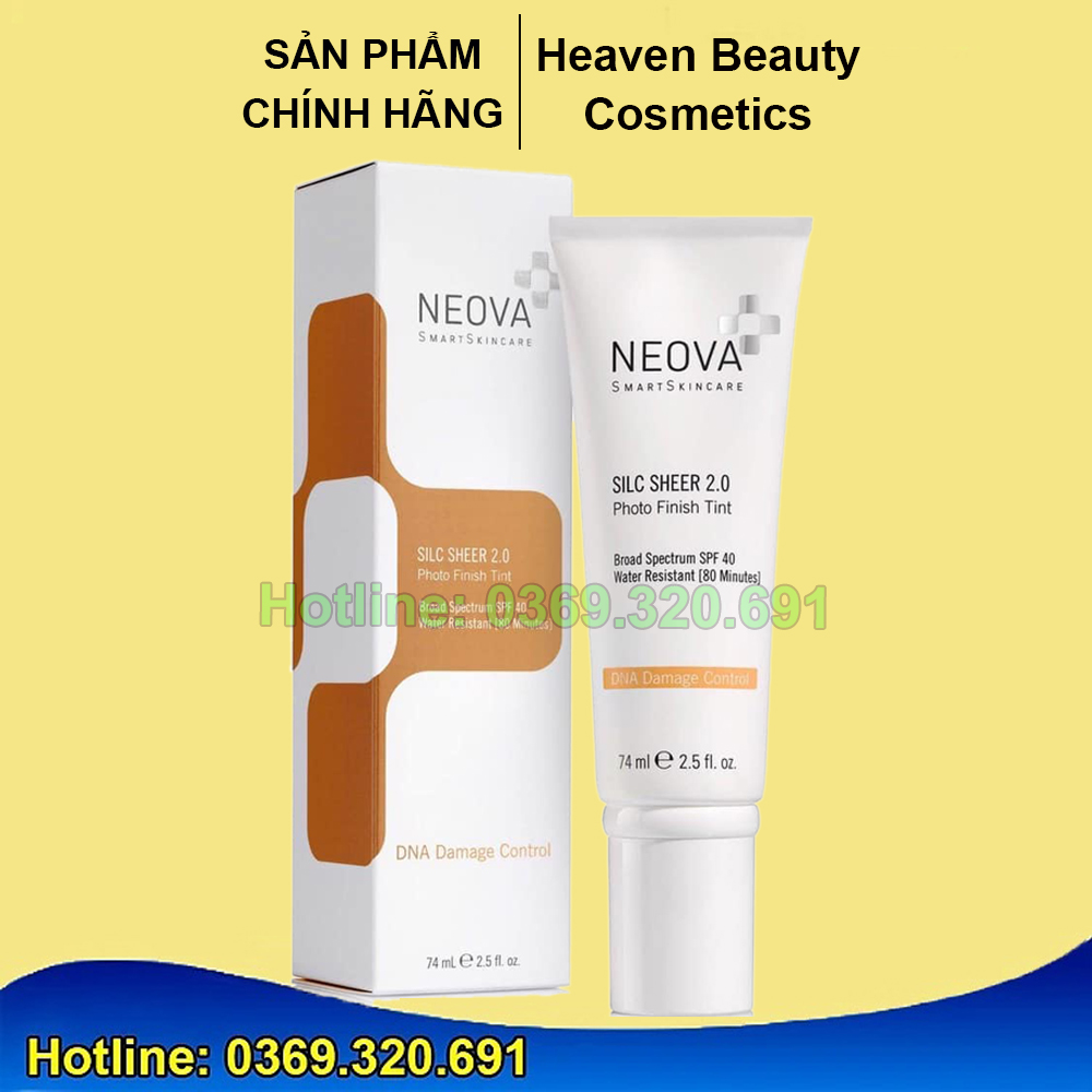 Kem Nền Chống Nắng Neova DNA Damage Control Silc Sheer 2.0 SPF40