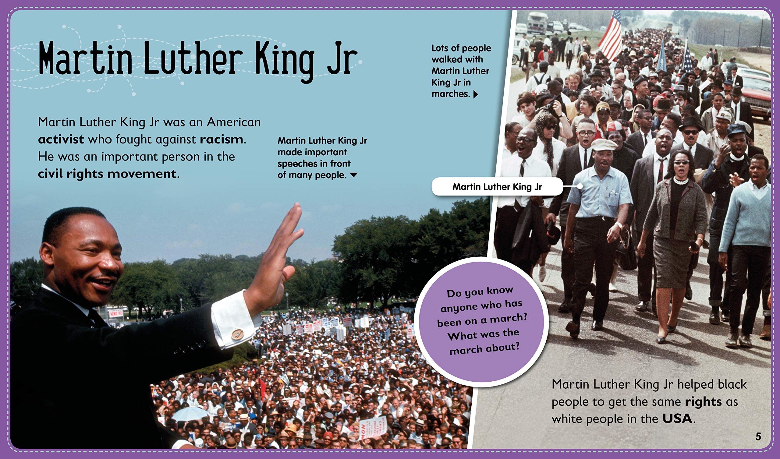 Martin Luther King Jr. (Info Buzz: Black History)