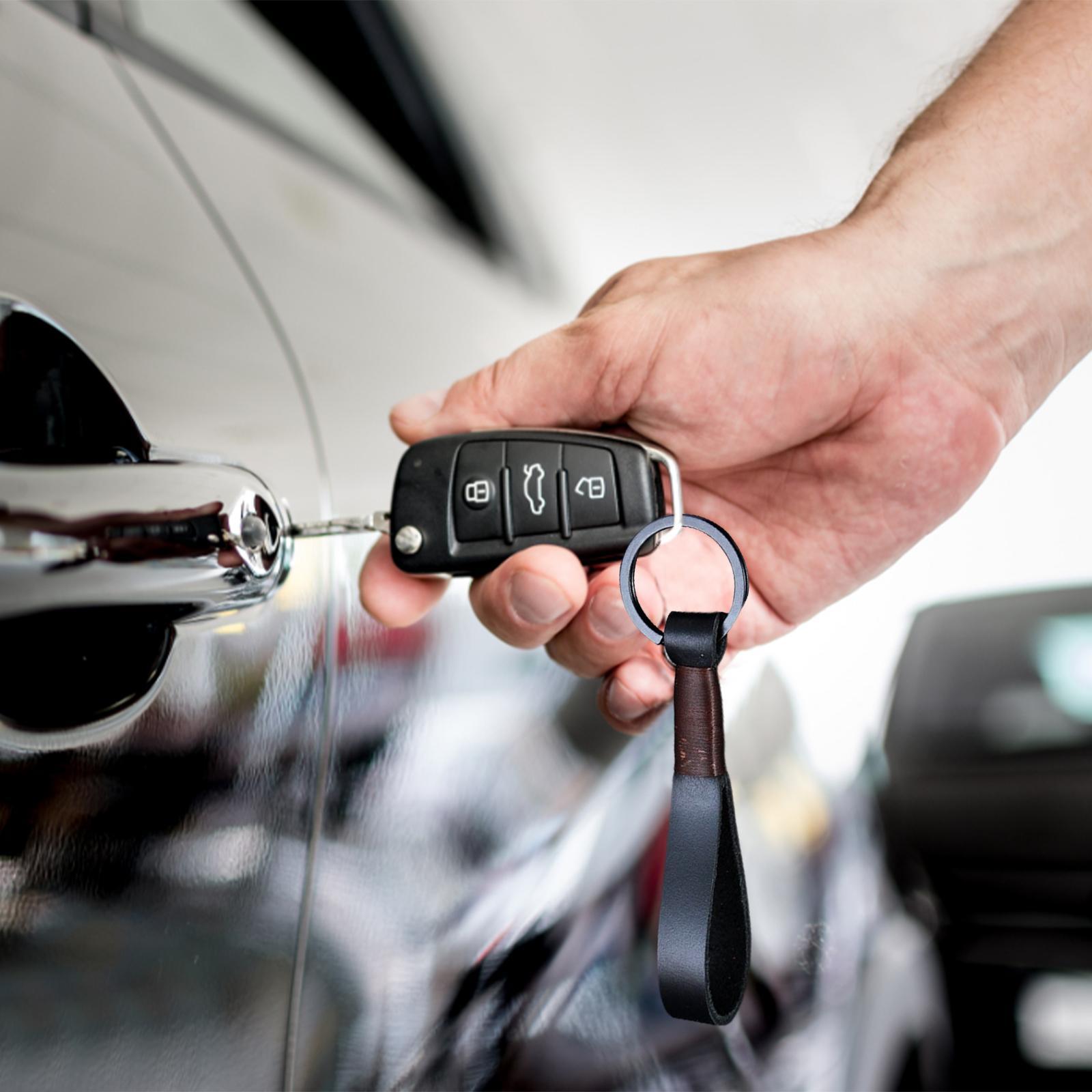 Classic Keychain Women Men Metal Key Chain Holder Key Car Keyrings