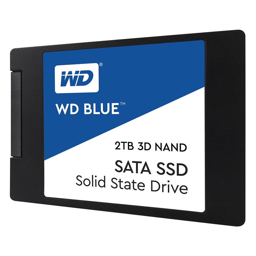 Ổ Cứng SSD WD Blue 3D NAND WDS200T2B0A 2TB Sata III 2.5 inch - Hàng Nhập Khẩu