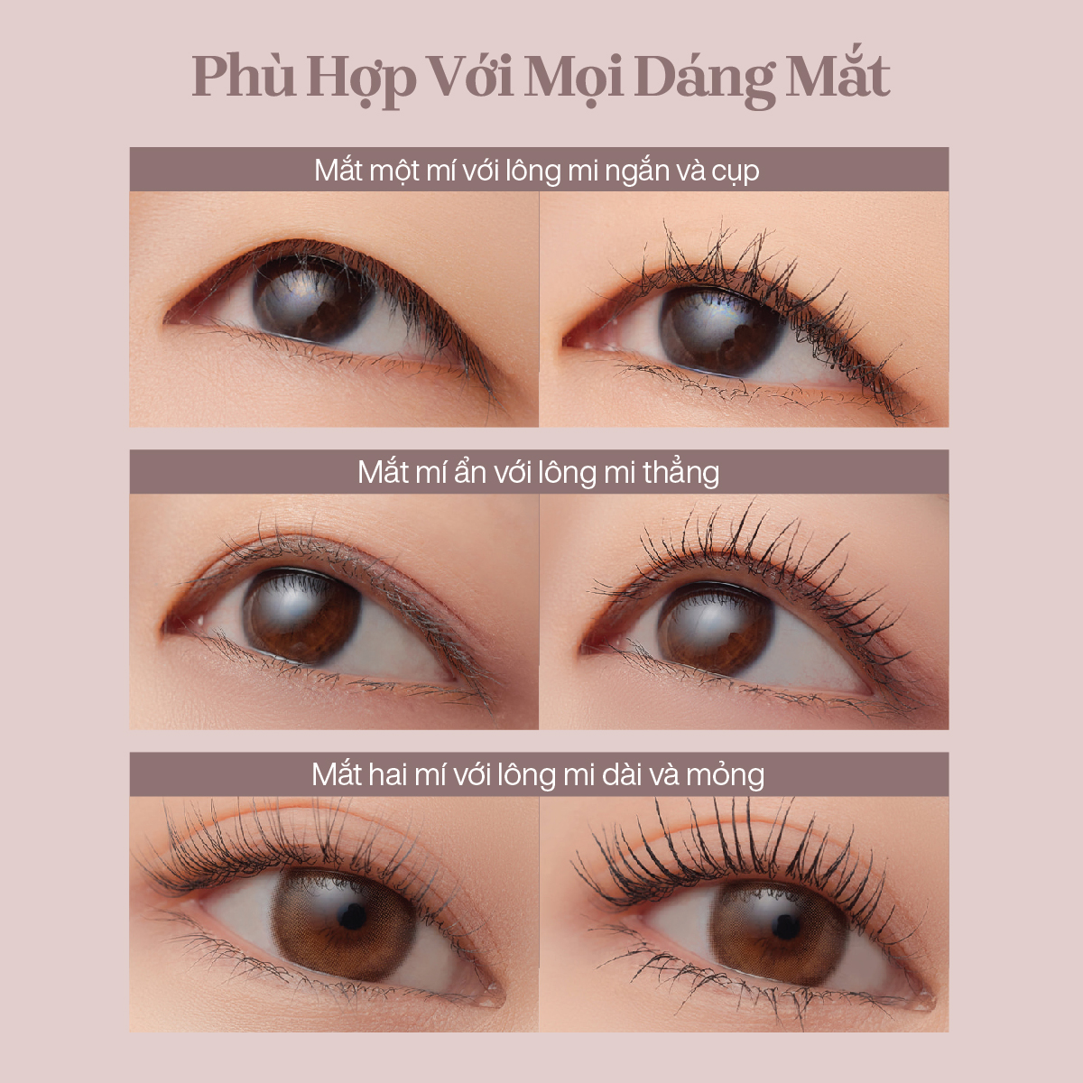 Mascara Chuốt Cong Dài Dày Mi Tự Nhiên Mude Inspire Skinny Curling Mascara (3ml)