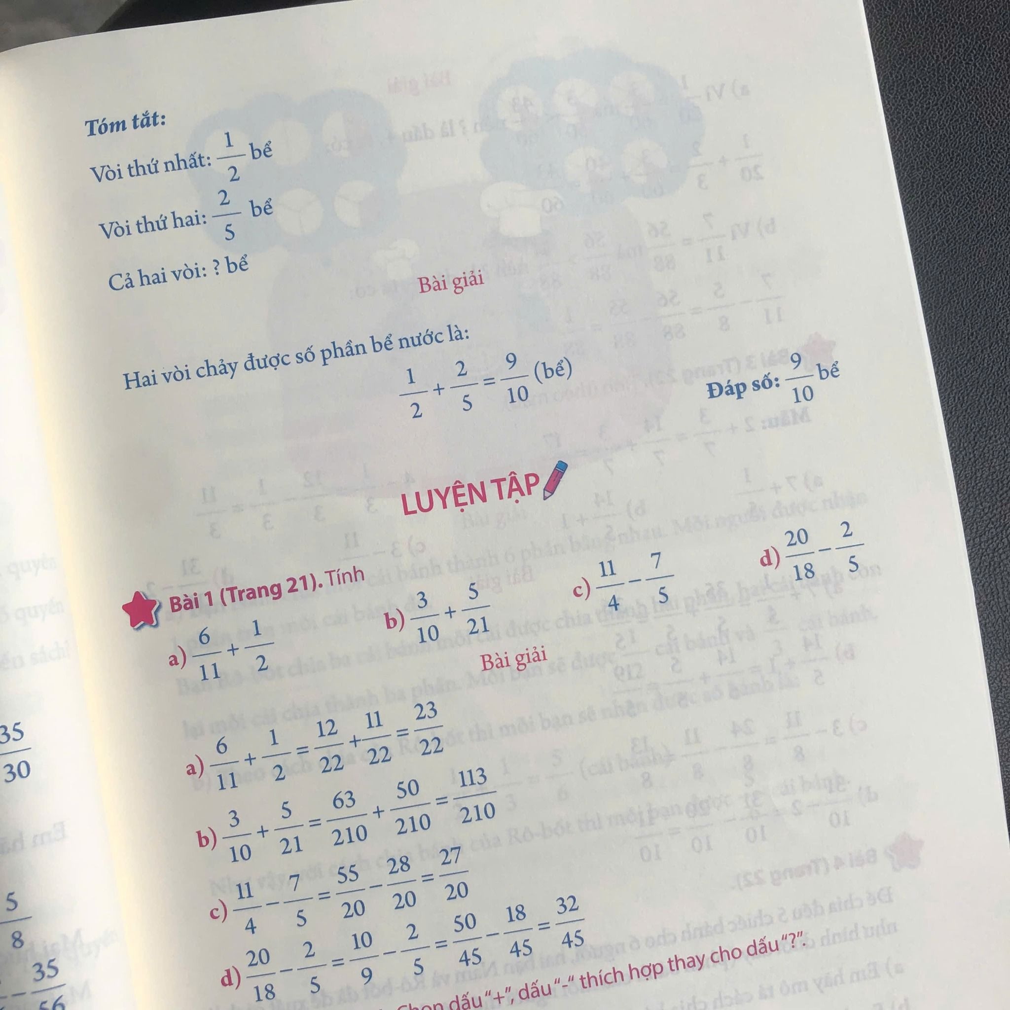 Sách Giải Bài Tập Toán Lớp 5 (Theo Chương Trình Giáo Dục Phổ Thông Mới)