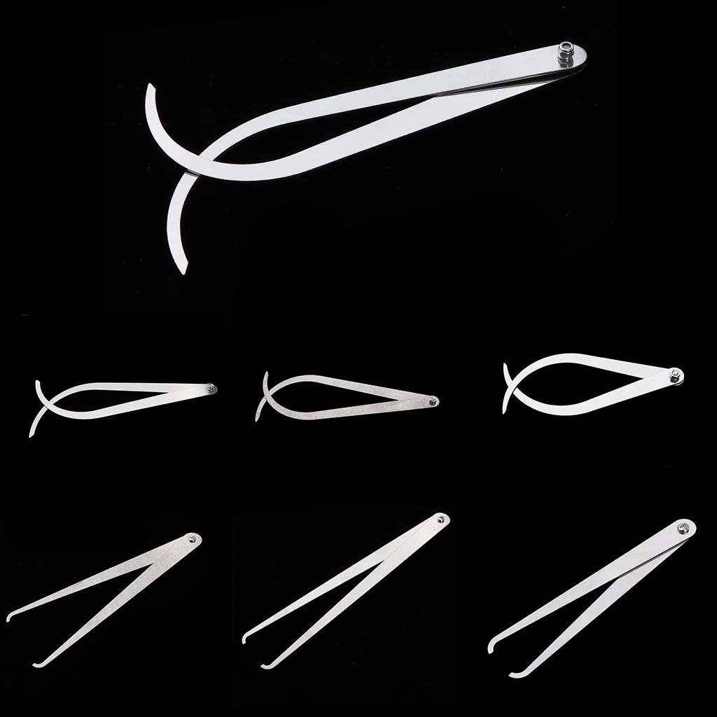 Stainless Steel Caliper Distance Diameter Measuring Tool for Clay Pottery Ceramic Art Crafts