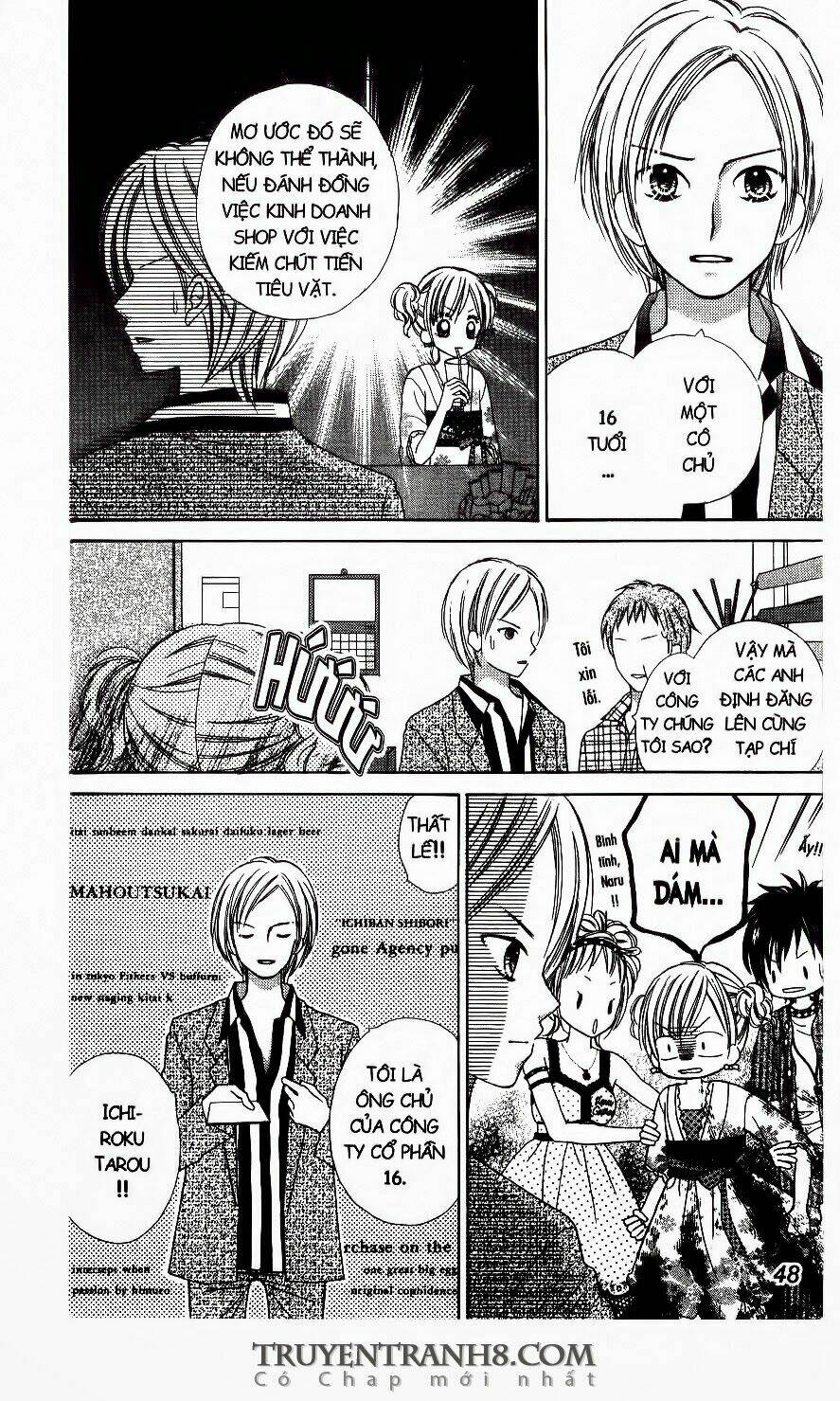 tiệm thời trang, love cotton chapter 8 17