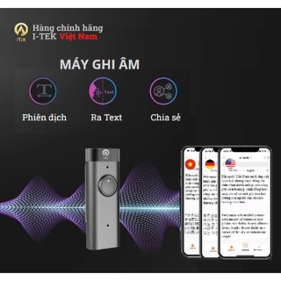 Máy ghi âm i-Tek (Ghi âm, chuyển văn bản) HÀNG CHÍNH HÃNG