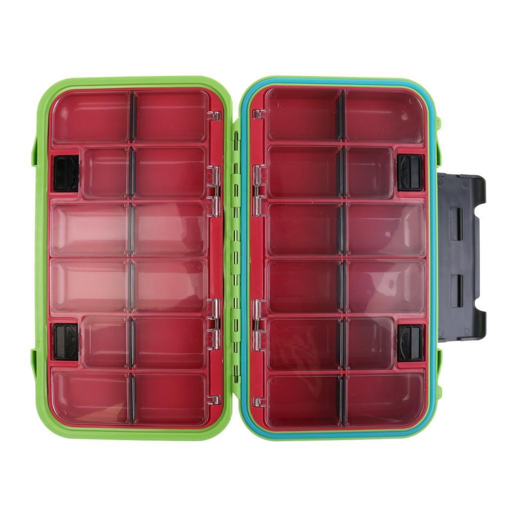Waterproof Fishing Tackle Box Fly Fishing Box Lure Bait Hook Storage Case