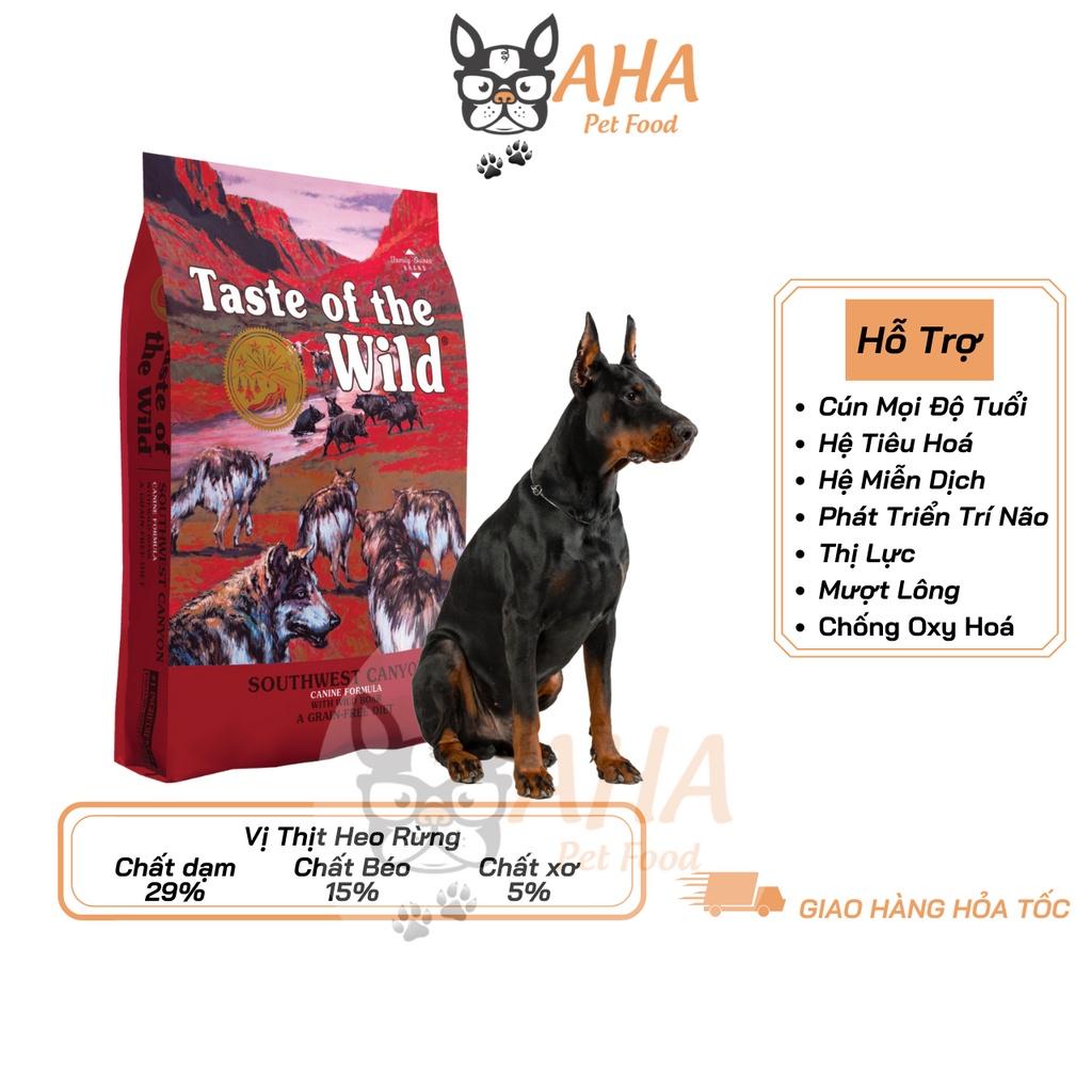 Thức Ăn Cho Chó, Doberman Taste Of The Wild Bao 500g - Thức Ăn Cho Chó, Vị Thịt Chim Rừng, Trái Cây Rau Củ Quả