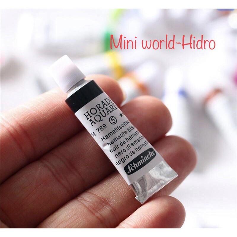 Combo 12 chai Mô hình chai tuýp màu mini tí hon trang tí nhà búp bê.