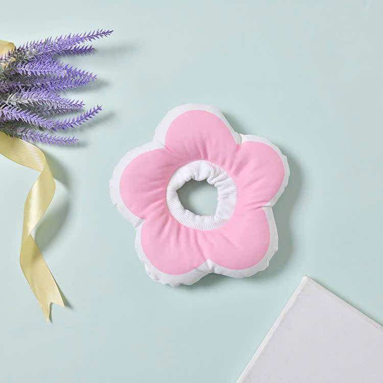 VÒNG CỔ THÚ CƯNG VÒNG CỔ LOA CHỐNG LIẾM CHO THỎ CHÓ MÈO BÔNG HOA DỄ THƯƠNG TỪ 0.5-5.5KG MÃ 10 CHO CHÓ MÈO THỎ