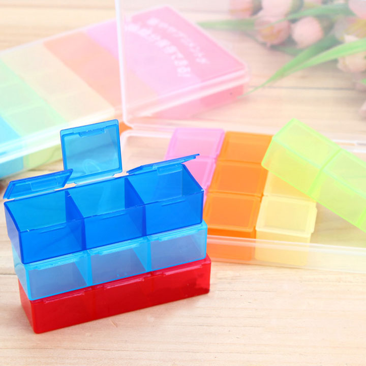 Hộp Đựng Thuốc Nhỏ Gọn, Tiện Dụng - Nội Địa Nhật Bản