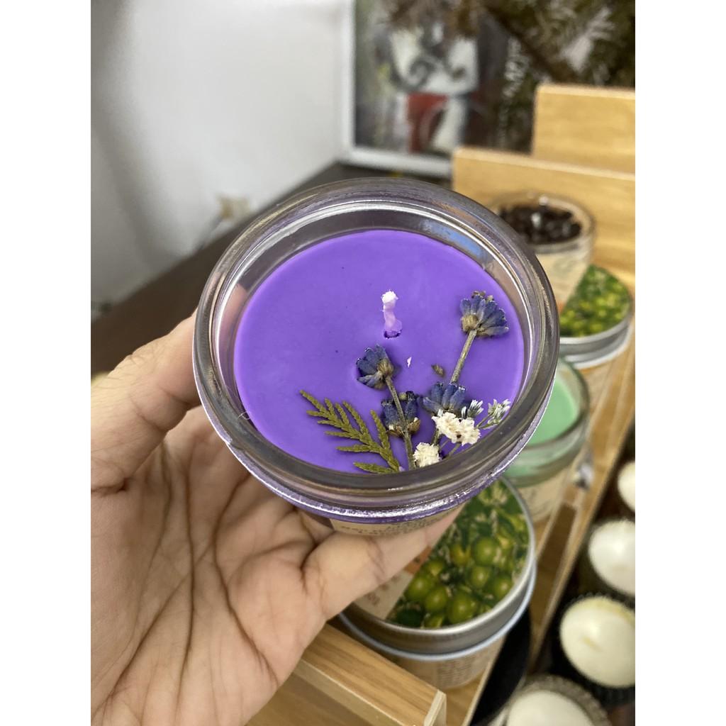 Nến thơm 100% sáp tự nhiên &amp; tinh dầu nguyên chất Lee's Home. Natural wax scented candles handmade in Vietnam