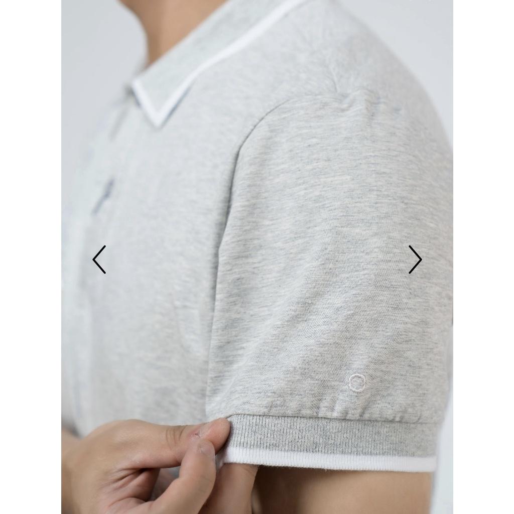 OWEN - Áo polo nam Owen màu xám 220304 - Áo thun ngắn tay có cổ nam