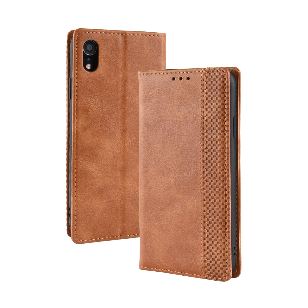 Bao da dạng ví, nam châm dành cho iPhone Xr Luxury Leather Case - Hàng nhập khẩu