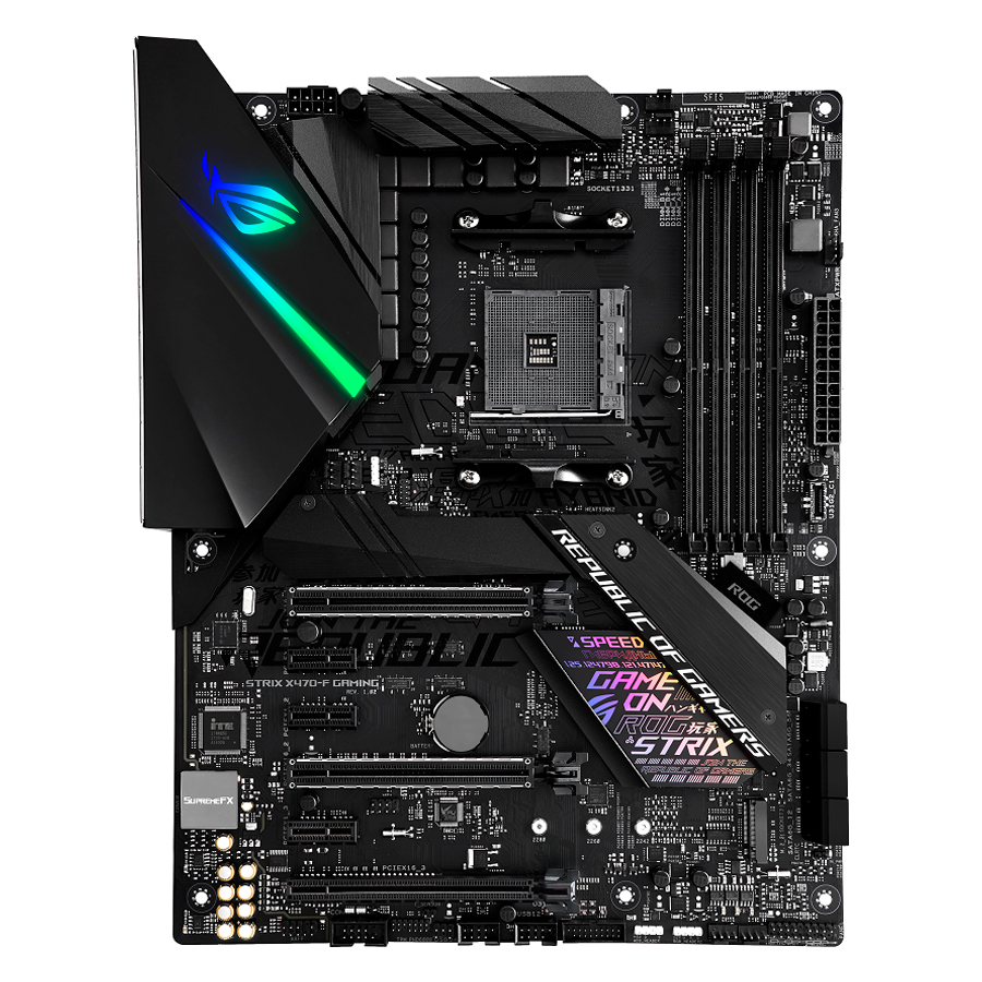 Bo mạch chủ - Mainboard Asus Rog Strix X470-F Gaming