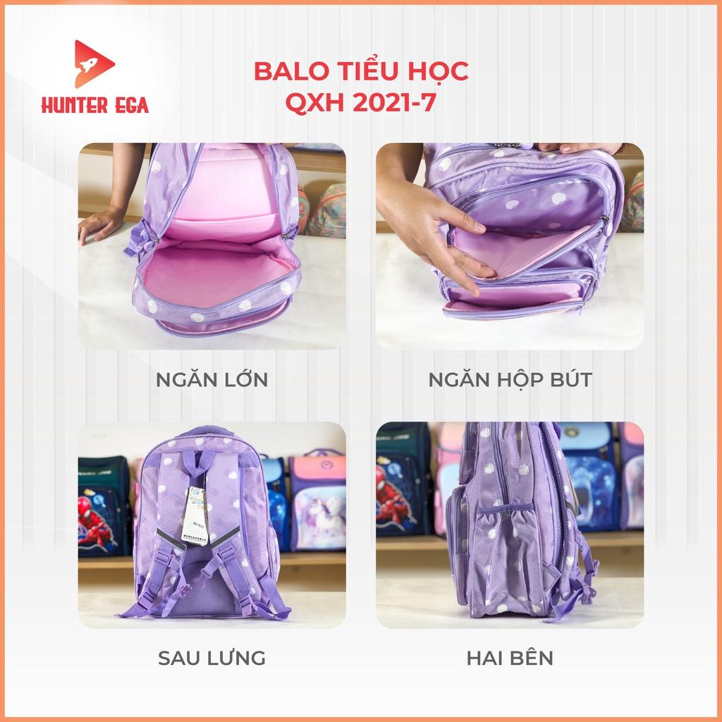 Balo Chống Gù Tiểu Học Họa Tiết Cầu Vồng Đuôi Cá Lấp Lánh Và Tên Lửa Cực Cool Mã QXH 2021-7