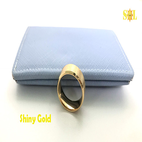 Nhẫn Gold Classic - Thép Titanium Gold 10k - Form Classic cổ điển sang trọng