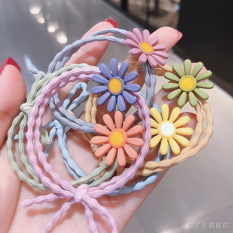 Dây Buộc Tóc Hoa Cúc Chi nhiều màu sắc