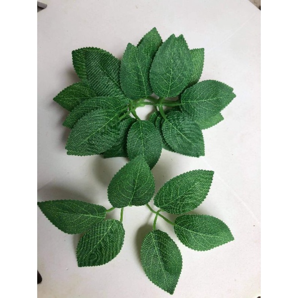 1kg lá hoa hồng các loại - Lá giả