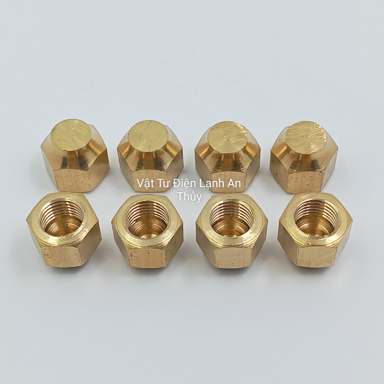Nắp bích số 6 van khóa cục nóng máy mono r22 - ắp bịt ống đồng - Nắp bịt ren trong - Nút bít ren trong