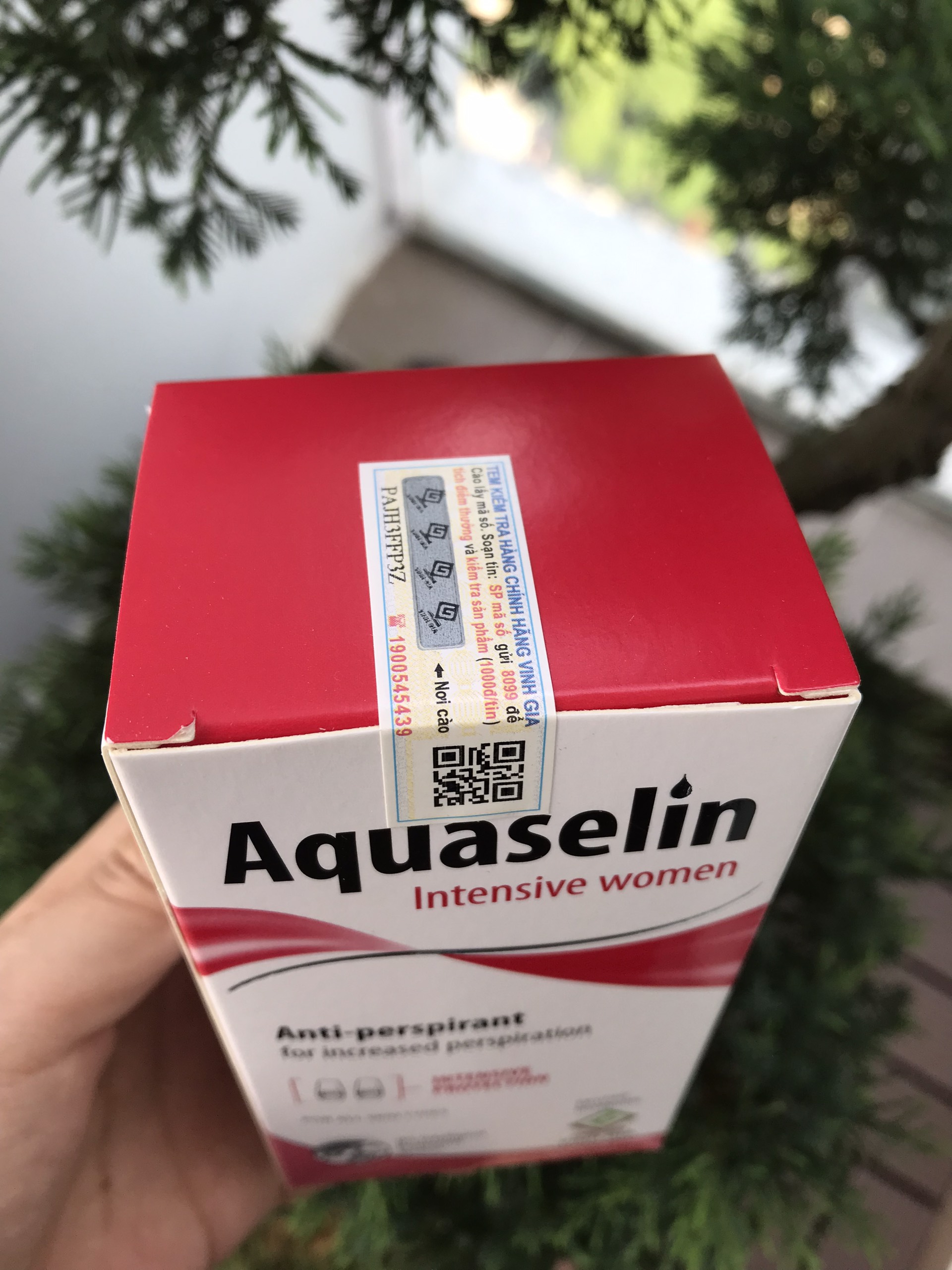 Lăn Nách Dành Cho Nữ Aquaselin Insensitive Women Antiperspirant For Increased Perspiration 50ml - 3934