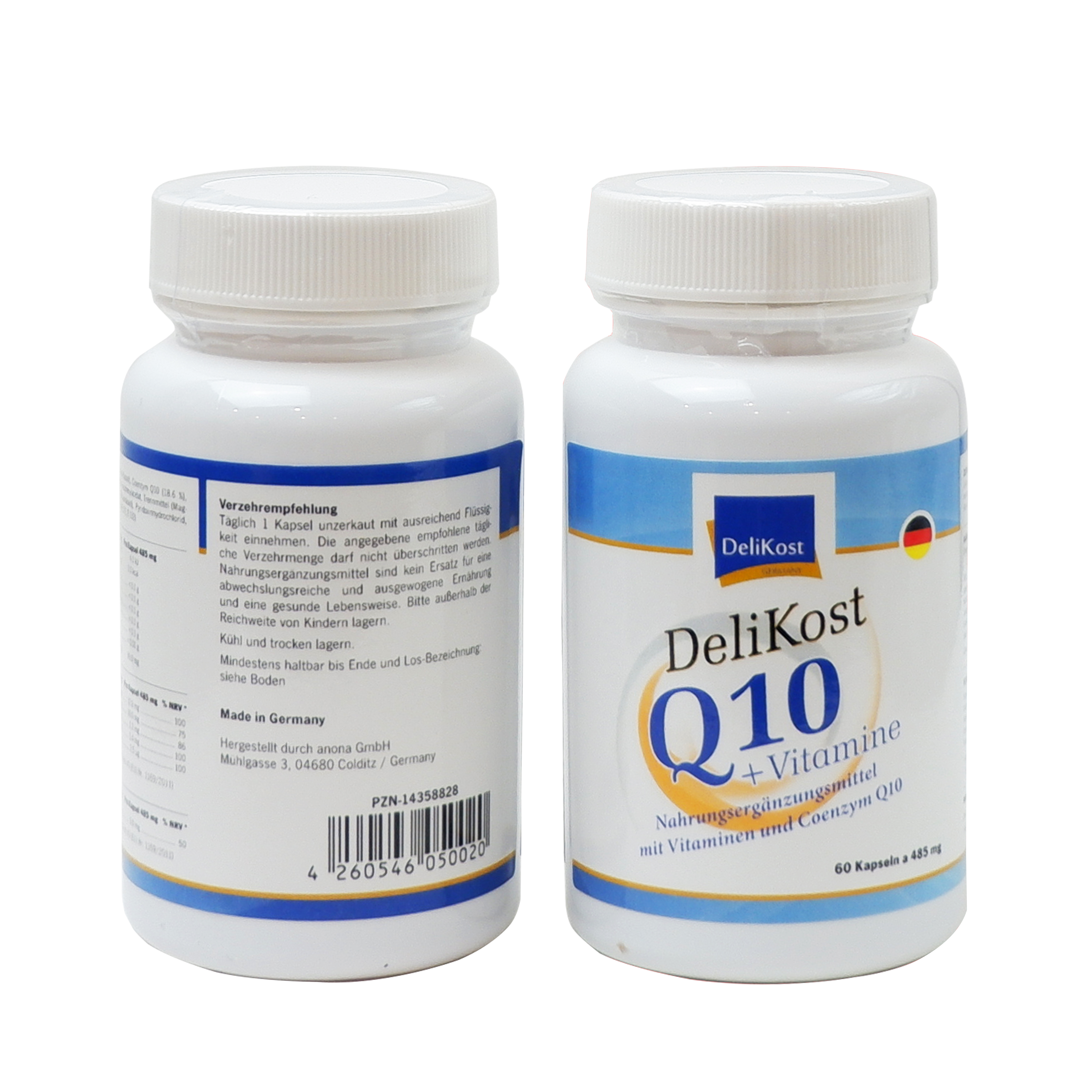 "Viên uống Coenzyme Q10 + Vitamin E bảo vệ tim mạch, chống lão hóa da, hỗ trợ não và trí nhớ DeliKost "