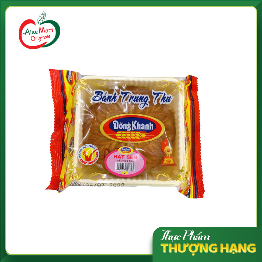 Bánh Trung thu Đồng Khánh Hạt Sen 2 Trứng