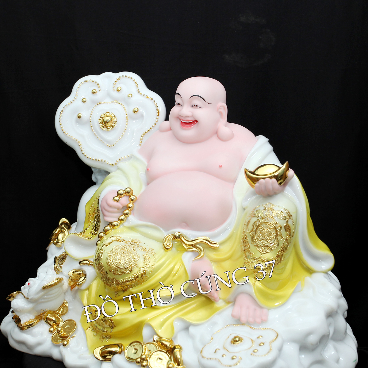 TƯỢNG PHẬT DI LẠC - ÁO VÀNG