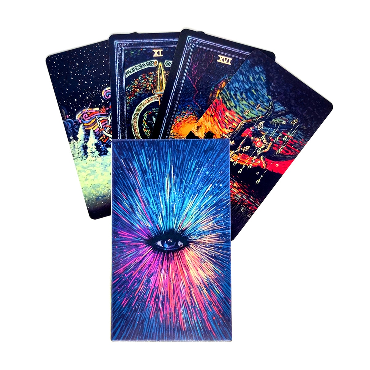 Bộ bài Prisma Visions Tarot Size Chuẩn