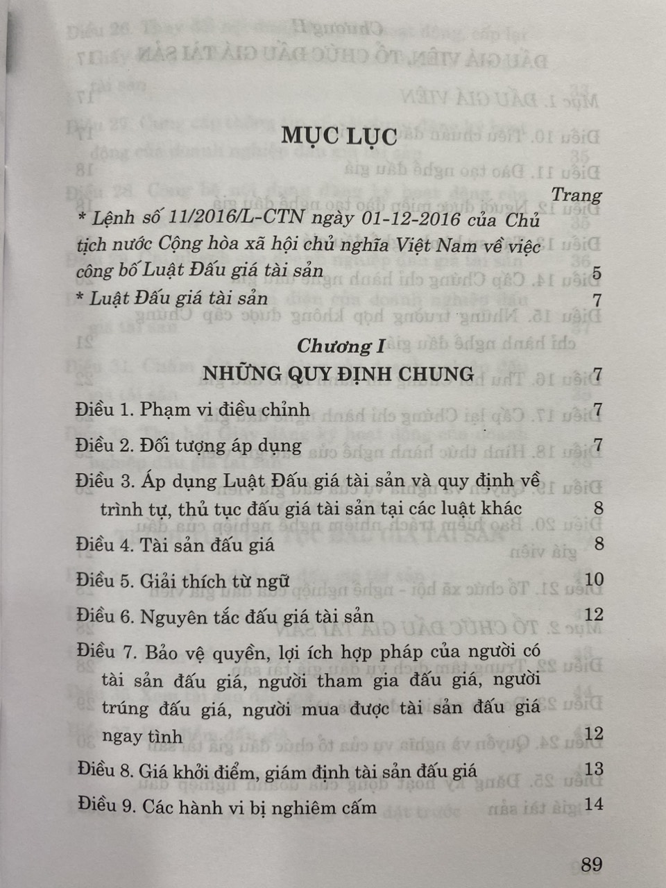 Luật Đấu Giá Tài Sản ( hiện hành )