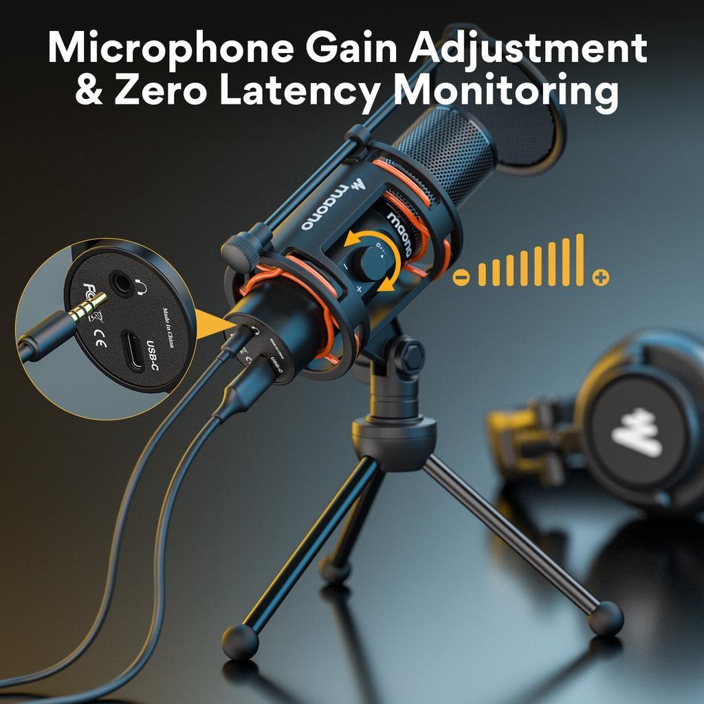 Micro thu âm USB MAONO PM471TS cho điện thoại quay video